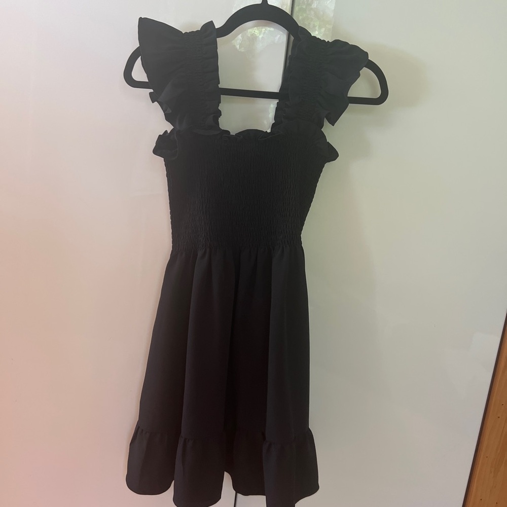 Hill House Home Black Elizabeth Nap Dress Crepe